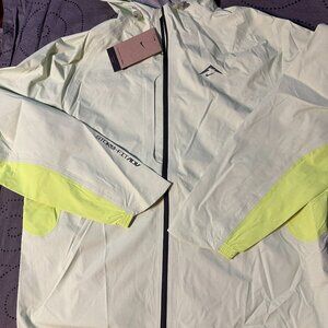 NIKE STORM FIT ADV TRAIL RUNNING L. GREEN VOLT HOODIE JACKET SIZE XL L MEN $275